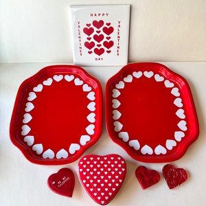 Heart Trivet, Tins, Misc. Set